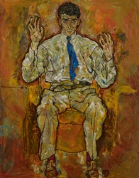 Porträt von Paris von Gütersloh, 1918